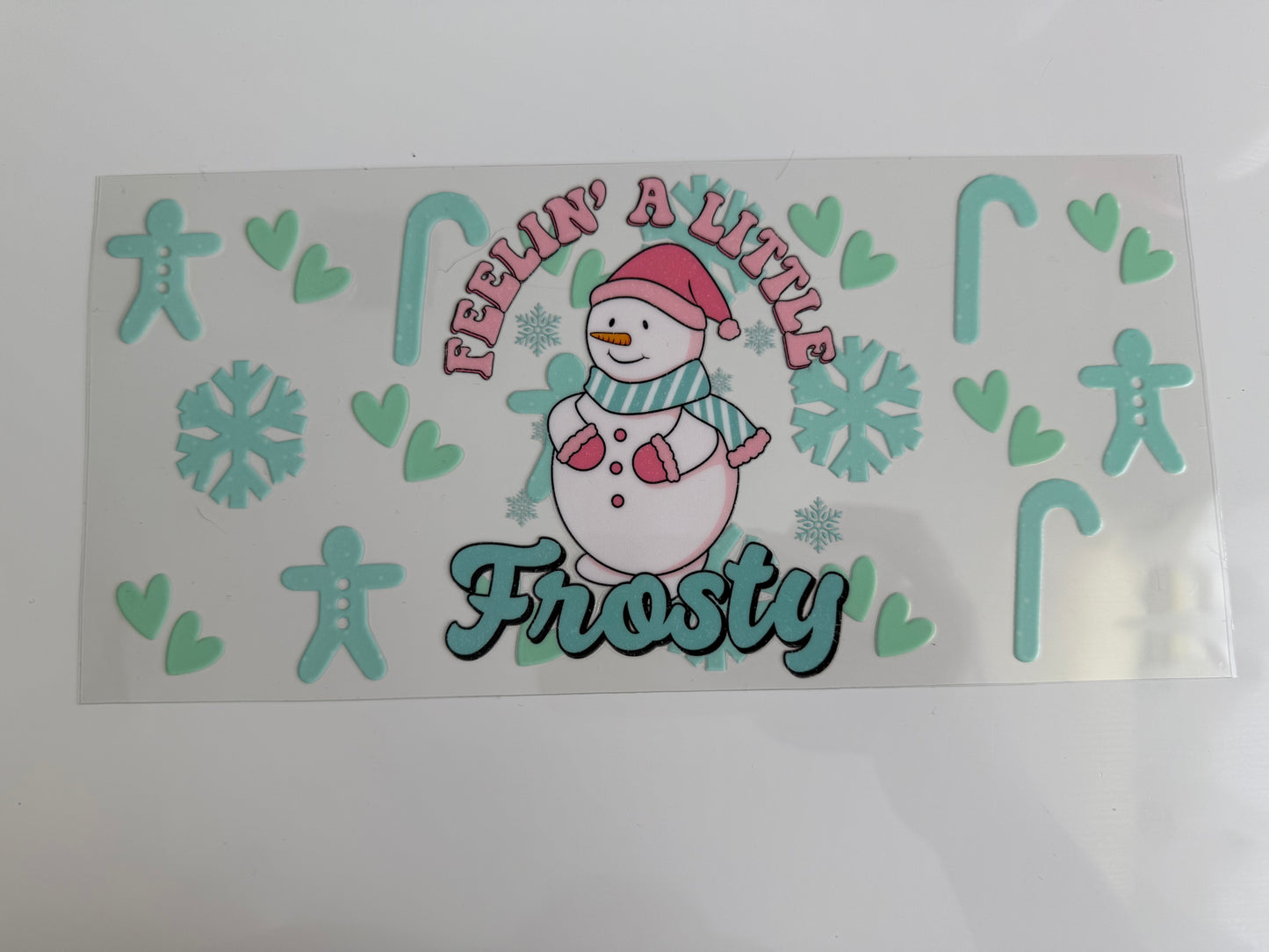 16oz Wrap - CHRISTMAS - FEELIN A LITTLE FROSTY