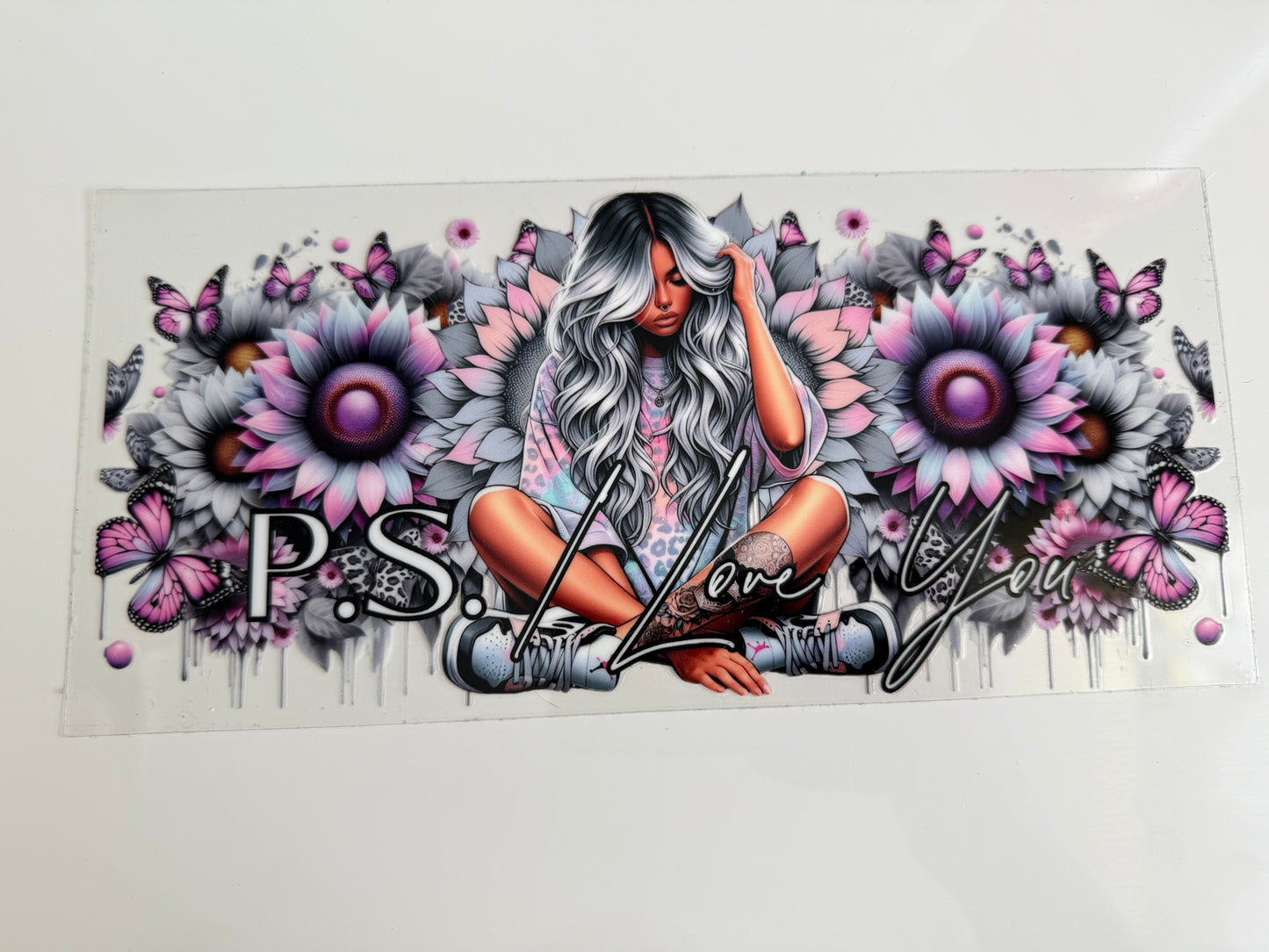 16oz Wrap - TATTOO GIRL - P.S I LOVE YOU