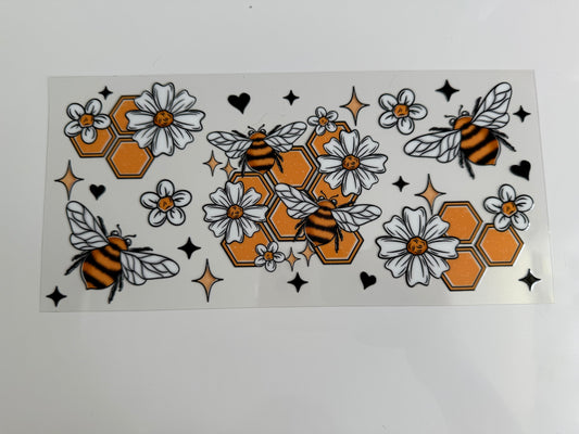 16oz Wrap - HONEYCOMB & BEES