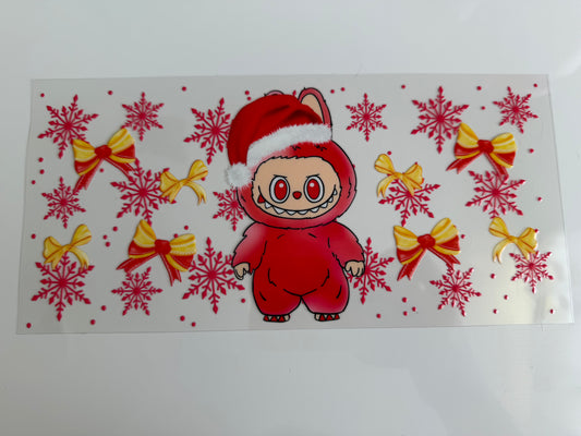 16oz Wrap - LABUBU RED CHRISTMAS