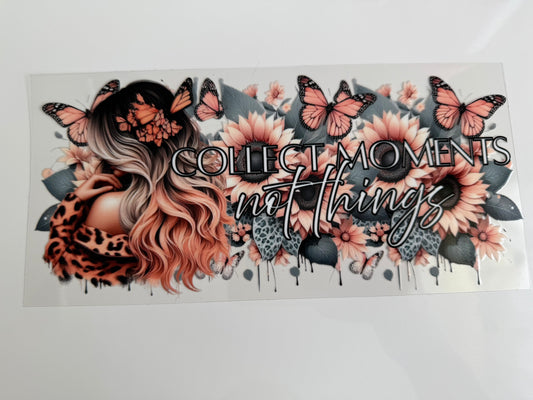 16oz Wrap - TATTOO GIRL - COLLECT MOMENTS NOT THINGS