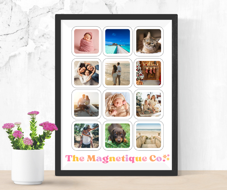 Personalised Photo Magnet – Set of 9 (5cm x 5cm)