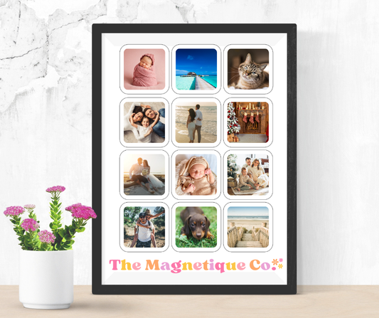 Personalised Photo Magnet – Set of 6 (5cm x 5cm)