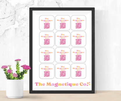 Personalised Photo Magnet – Set of 12 (5cm x 5cm)