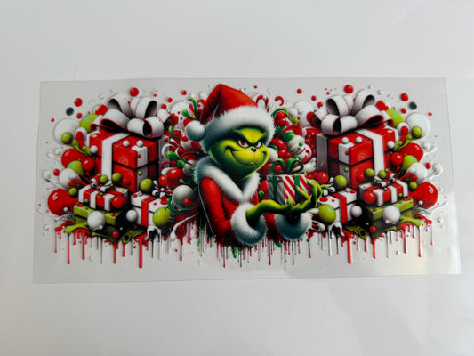 16oz Wrap - CHRISTMAS GRINCH